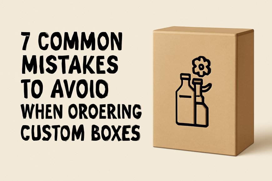 7 Common Mistakes to Avoid When Ordering Custom Boxes
