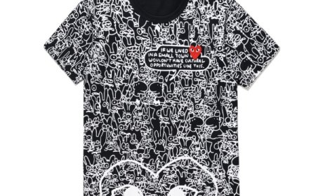 Comme Des Garcons Play staple crewneck sweaters