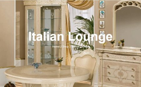 Italian Lounge: A Blend of Elegance, Comfort, and Timeless Style