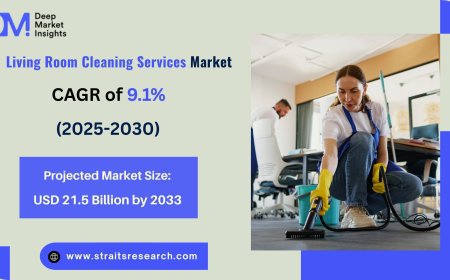 Living Room Cleaning Services Market Outlook: USD 21.5 Billion by 2030 Amid Steady 9.1% CAGR