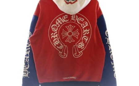 Chrome Hearts Horseshoe Logo Pullover Hoodie – Gothic Grey