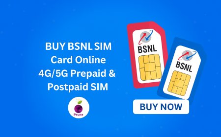 Buy BSNL SIM Card Online | 4G/5G Prepaid & Postpaid SIM - Prune