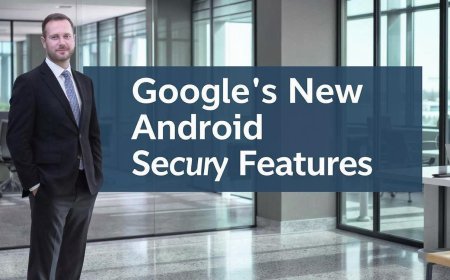 Google 2025 Boosts Android Security to Tackle Digital Scams & Theft