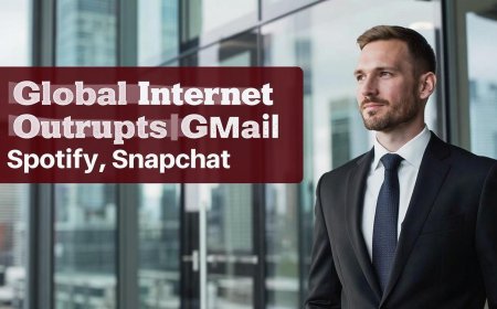 Spotify, Gmail & Snapchat Go Down During Global Internet Outage