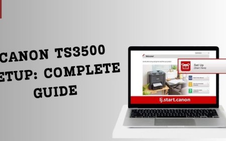 Canon TS3500 Setup: Complete Guide