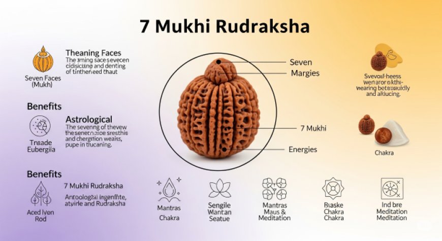 Seven Faces of Fortune: The 7 Mukhi Rudraksha Explained