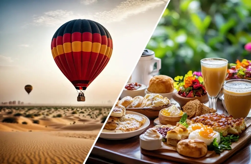 Thrilling Aerial Adventures in Dubai: Helicopter and Hot Air Balloon Rides