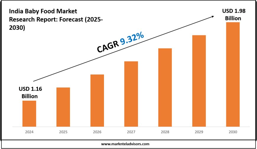 India Baby Food Market Report 2025–2030: Demand, Value & Share Outlook