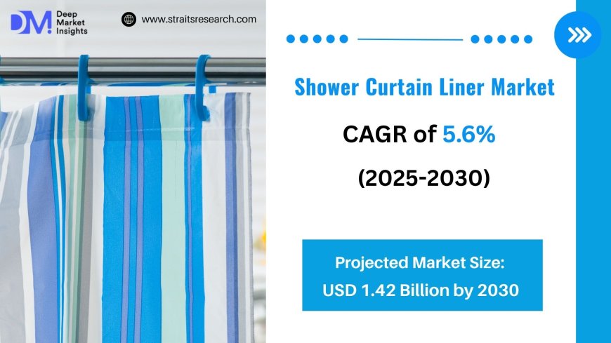 Shower Curtain Liner Market Trends Show Strong 5.6% CAGR Growth to 2030
