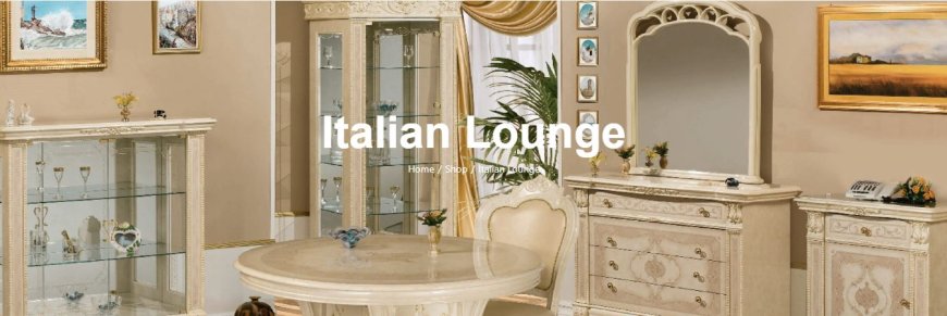 Italian Lounge: A Blend of Elegance, Comfort, and Timeless Style