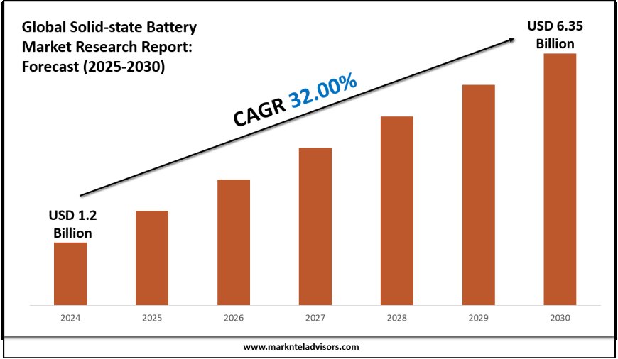 Solid-state Battery Market Forecast 2025–2030: Key Players, Trends & Outlook