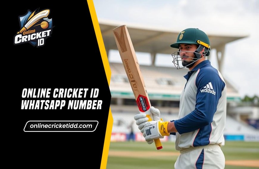 Online Cricket ID WhatsApp Number: Get Your Online Cricket ID WhatsApp Instantly