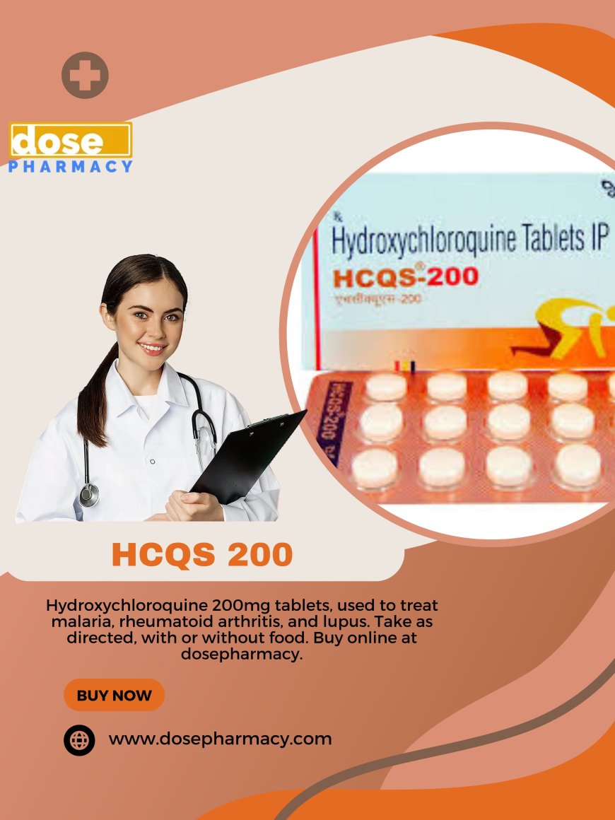 How HCQS 200 Works Against Malaria Parasites