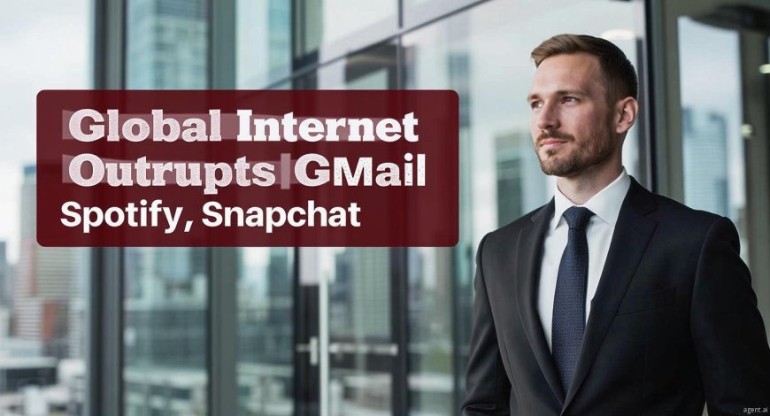 Spotify, Gmail & Snapchat Go Down During Global Internet Outage